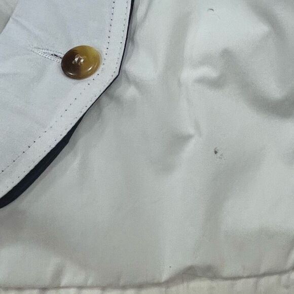 Vtg Gear For Sports Windbreaker Jacket Men's XL White Blue GPYC Vented Full Zip - Picture 9 of 16